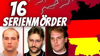 16 Serienmörder aus jedem Bundesland  Serienmörder Doku 2023  Danke für fast 15k Abos [upl. by Argile768]