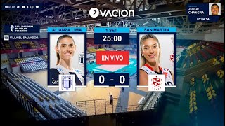 LIGA NACIONAL DE VOLEY  Alianza Lima vs San Martin por RADIO OVACION [upl. by Fidelity]