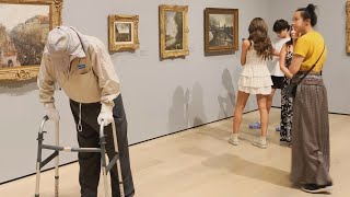 Old Man Farting On People at A Museum [upl. by Rambow]