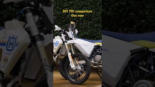 Husqvarna 501 vs 701 comparison out now Owner review husqvarna [upl. by Yerffoeg]