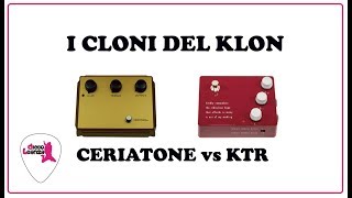 Klon Shootout  Klon KTR vs Ceriatone Centura [upl. by Nylkaj]