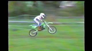 100cc schoolboy motocross 1985 Royston [upl. by Wilone]