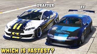 GTA 5  PENUMBRA FF vs 8F DRAFTER  Which is Fastest [upl. by Atilahs269]