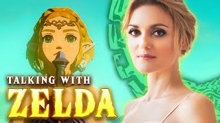 Chatting with Zeldas Voice Actor About Tears of the Kingdom Interview [upl. by Cindelyn]