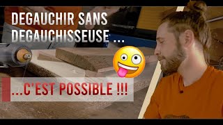 Dégauchir sans dégauchisseuse cest possible  🤪 Astuces ✅️ [upl. by Iret]