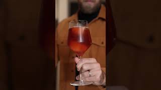 How to Make a Negroni Spagliato  the Quick and Easy Way negroni homebartender homebartending [upl. by Reitman467]