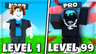 Roblox Bedwars CLUTCHES from level 1 to level 100 [upl. by Acacia]