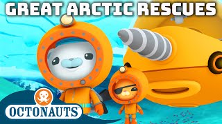 Octonauts  🐻‍❄️ Arctic Rescues ⛑️  90 Mins Compilation  Underwater Sea Education for Kids [upl. by Dlanor650]