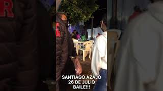 BAILE FIESTA SANTIAGO AZAJO [upl. by Ameerahs]