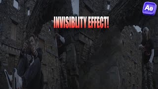 INSANE INVISIBILITY EFFECTAFTER EFFECTS [upl. by Gorden]