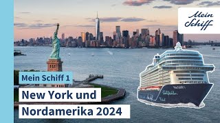 HerbstHighlights mit der Mein Schiff 1 New York und Nordamerika [upl. by Fania]