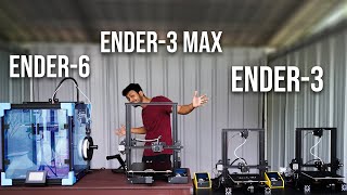 3D PRINTER Malayalam Review  Creality Ender 3 Ender 3 max Ender 6  MAKER Q [upl. by Macri]