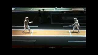 Sabre Catania World Championship individual Zagunis Mariel Vs Vecchi Irene [upl. by Ulrica666]