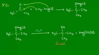 Reações dos Compostos de Grignard  Parte 2  Química Orgânica  Química [upl. by Bertsche]