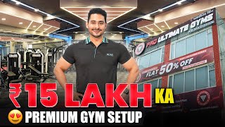 Complete Gym Setup in 15 Lakhs  Best Gym Setup under 15 Lakhs  Ultimate Gym Solutions [upl. by Ayyidas]