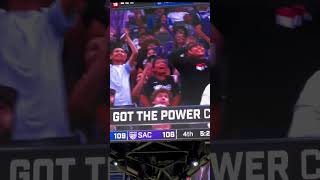 Sacramento Kings game tonight on the jumbocam ￼ [upl. by Enneibaf]