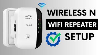 Wireless N WiFi Repeater Setup [upl. by Ahsile]