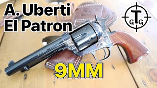 A Uberti 1873 Cattleman El Patron in 9mm [upl. by Atirys]