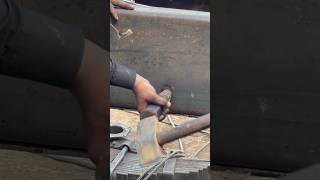 Truck chassis riveting heating process youtubeshorts youtube foryou [upl. by Anelliw]