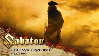 SABATON  Poltava  Swedish Official Lyric Video [upl. by Petey]