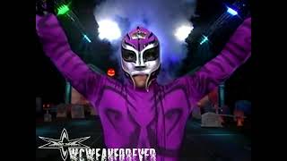 WCW Rey Mysterio Jr 1st ThemeWith Custom Tron [upl. by Novello864]