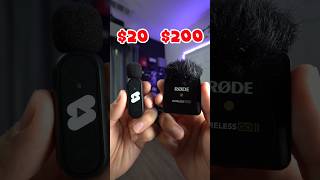 Cheap 20 microphone vs Expensive 200 microphone [upl. by Gleason]