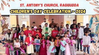 Childrens Day Celebration  2024 stanthonyschurchragigudda [upl. by Viviane]