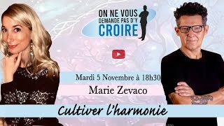 MARIE ZEVACO  Cultiver lharmonie [upl. by Eirual]