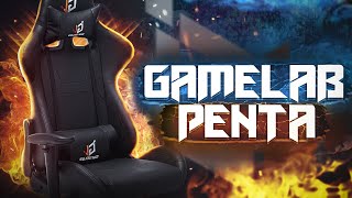 ИГРОВОЕ кресло в стиле ГОНОЧНОГО  Обзор GameLab PENTA [upl. by Akselav995]