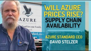 Will Azure Run Out of Food  CEO Comments on Dockworker Strike [upl. by Arnie]