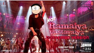 not ramaiya vastavaiya song doraemon version  jawan  shah rukh khan  atlee  nobita rock 😎 ASG [upl. by Melton]