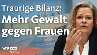 Frauenfeindliche Straftaten nehmen zu Was muss jetzt passieren  WDR Aktuelle Stunde [upl. by Ellora344]