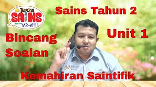 Sains Tahun 2  Unit 1 Kemahiran Saintifik  ULANGKAJI DAN PERBINCANGAN SOALAN BUKU TEKS [upl. by Quirk]