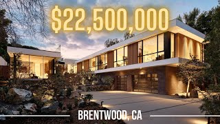 The Epitome of Luxury in Brentwood  225M Home Tour [upl. by Akitahs]