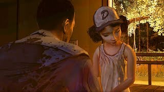 Lee Everett Meets Clementine The Walking Dead  Telltale Games [upl. by Gilburt]