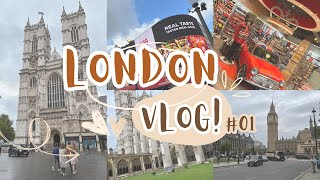 4 Days in London Vlog Tips and Travel Guide  ENGLISH Version [upl. by Enitsirhk]