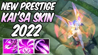 NEW KAISA PRESTIGE SKIN 2022  MYTHIC SHOP KAISA MID GAMEPLAY  Build amp Runes  League of Legends [upl. by Arjun]