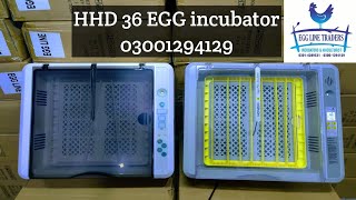 EGG incubator 36 eggs HHD new model 2024 all Pakistan cash on delivery available 03001294129 [upl. by Vinay]