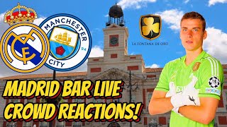 🔥The Moment Lunin SILENCED the Etihad🤫 Man City vs Real Madrid Champions League Live Crowd Reactions [upl. by Jurgen474]