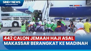 Kloter 1 Embarkasi Makassar Diberangkatkan ke Tanah Suci  Sindo Prime 1305 [upl. by Assil]