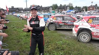 WRC Rally Finland 2023 Himos Regrouping [upl. by Sochor588]