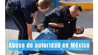 Abuso de autoridad repartidor es sometido injustamente por policías mientras compraba su lonche [upl. by Jasmine858]