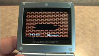 Classic Game Room HD  GAME BOY ADVANCE SP review [upl. by Madai]