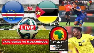 Cape Verde vs Mozambique Live Stream Africa Cup Nations AFCON Football Match Score Highlights Direct [upl. by Nevur166]