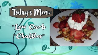 Everyday Manna with Lisa Smith Low Carb Chaffles [upl. by Anikehs]