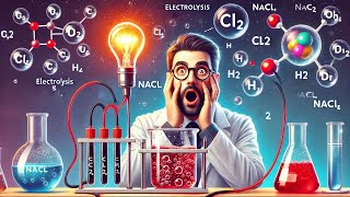 Electrolysis of water  Chemistry  Class 10  Experiment  Decomposition Reaction [upl. by Ccasi]