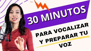 Vocalización de 30 MINUTOS COMPLETOS Entrenamiento vocal para cantar todos los días Natalia Bliss [upl. by Mendoza]