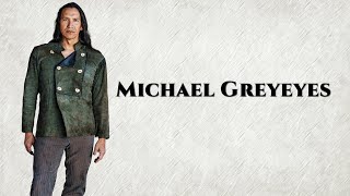 Michael Greyeyes A Beautiful Indigenous Man [upl. by Ahsytal]