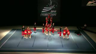 ECC 2010 Cheer All Female Viqueens Spirit 1 [upl. by Miltie]