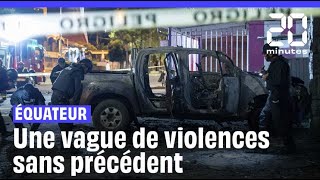 Équateur  Le pays fait face à une montée inouïe de violences [upl. by Llet667]